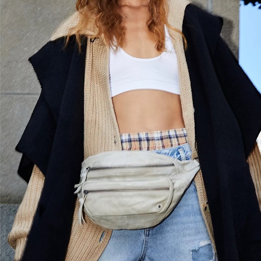 Free People Studded Archer Sling Bag